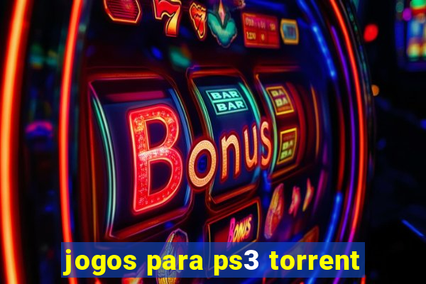 jogos para ps3 torrent